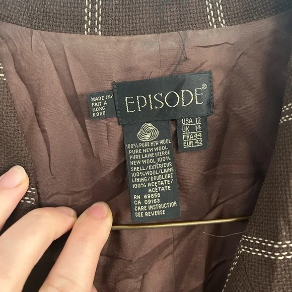 Wool Episode Women's Blazer - Picture 3 of 3